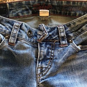 Silver jeans